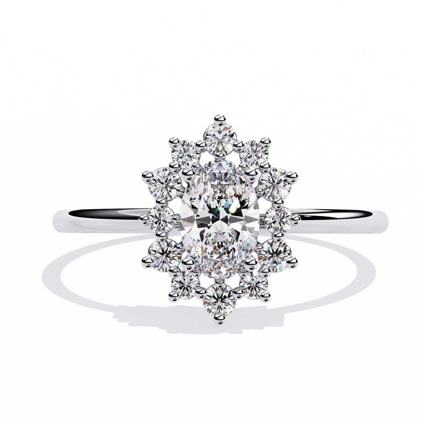 Aahya Ring Lab Grown Diamond