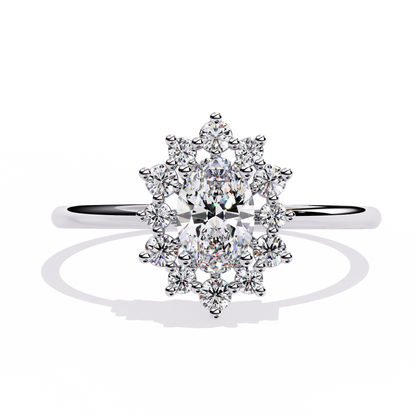 Aahya Ring Lab Grown Diamond