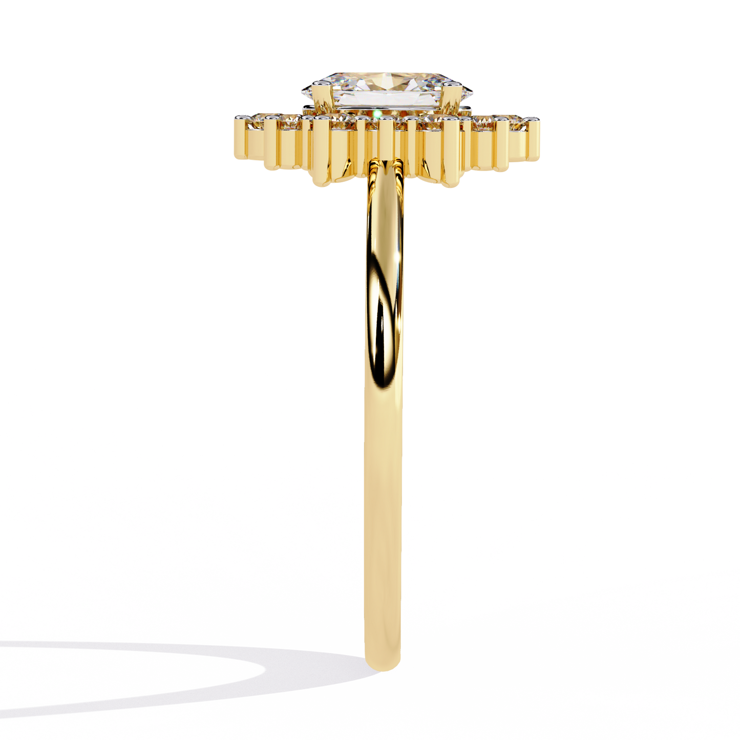 Aahya Ring Lab Grown Diamond