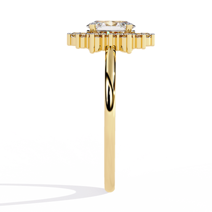 Aahya Ring Lab Grown Diamond