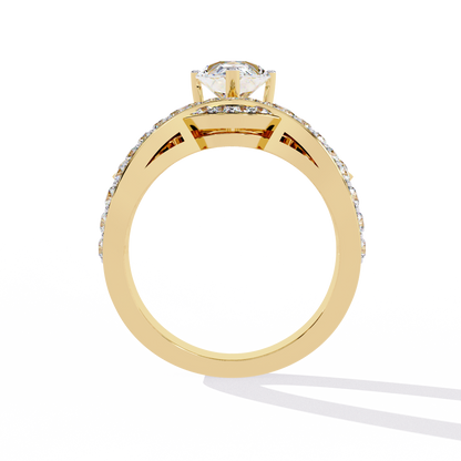 Aveesha Ring Lab Grown Diamond