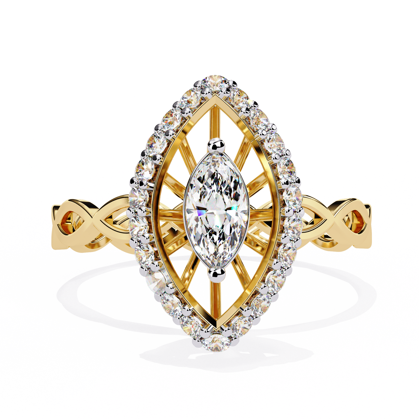 Vesha Ring Lab Grown Diamond
