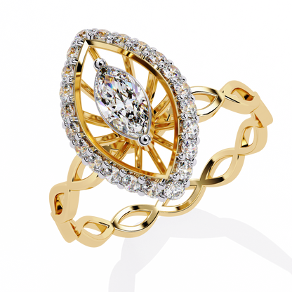 Vesha Ring Lab Grown Diamond