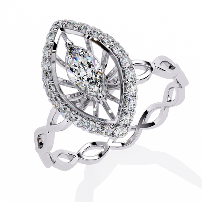 Vesha Ring Lab Grown Diamond