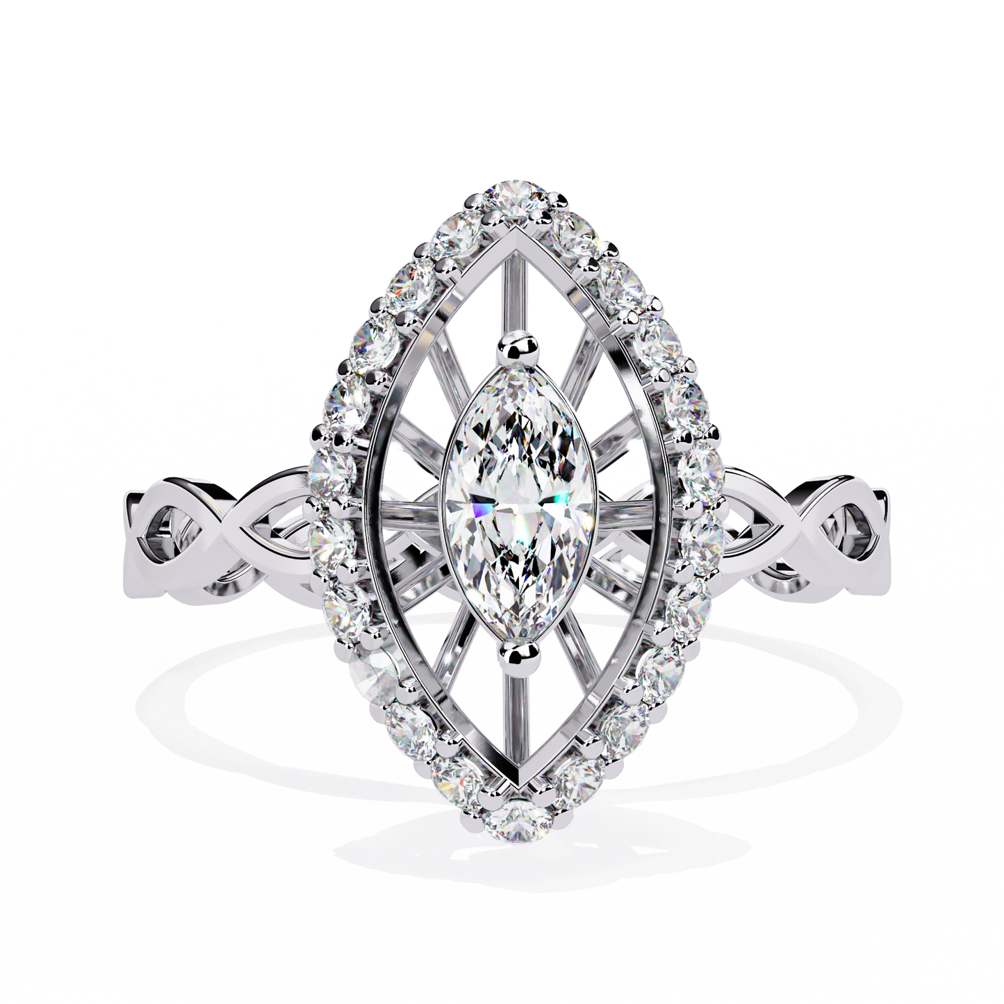 Vesha Ring Lab Grown Diamond