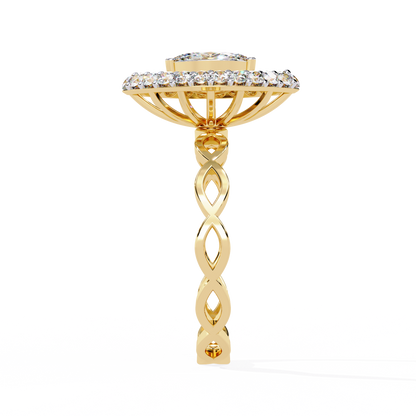 Vesha Ring Lab Grown Diamond