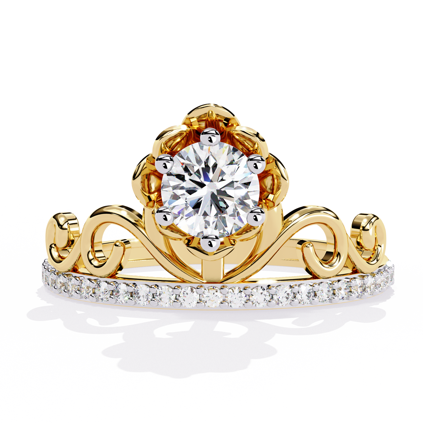Rosy Ring Lab Grown Diamond