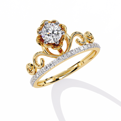 Rosy Ring Lab Grown Diamond