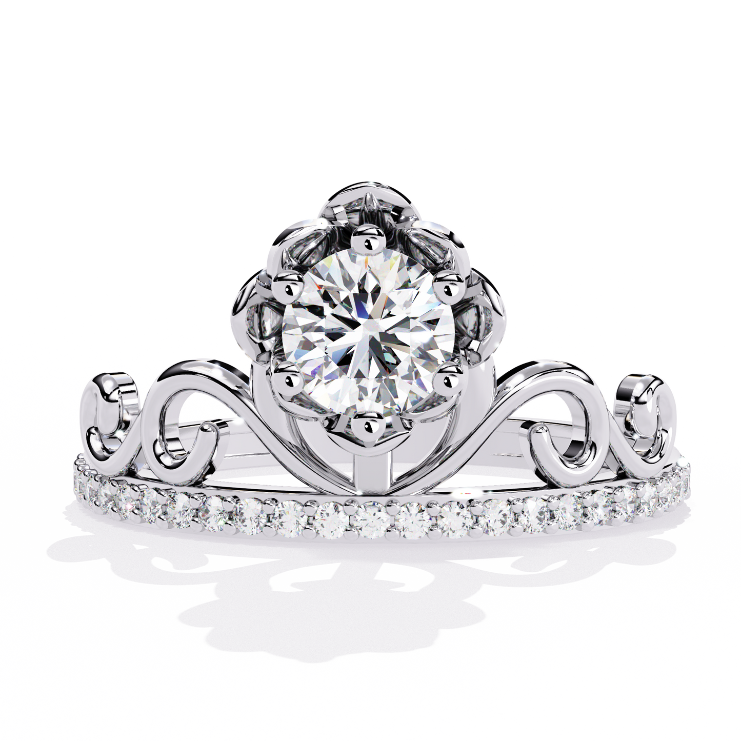 Rosy Ring Lab Grown Diamond