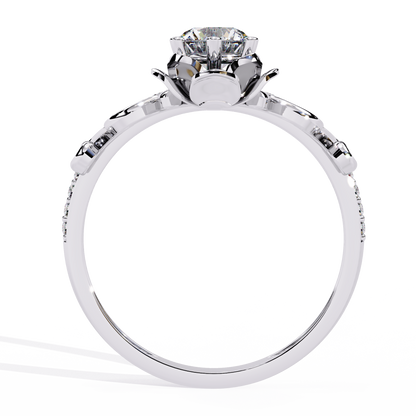 Rosy Ring Lab Grown Diamond