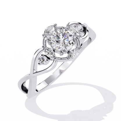 Meghna Ring Lab Grown Diamond