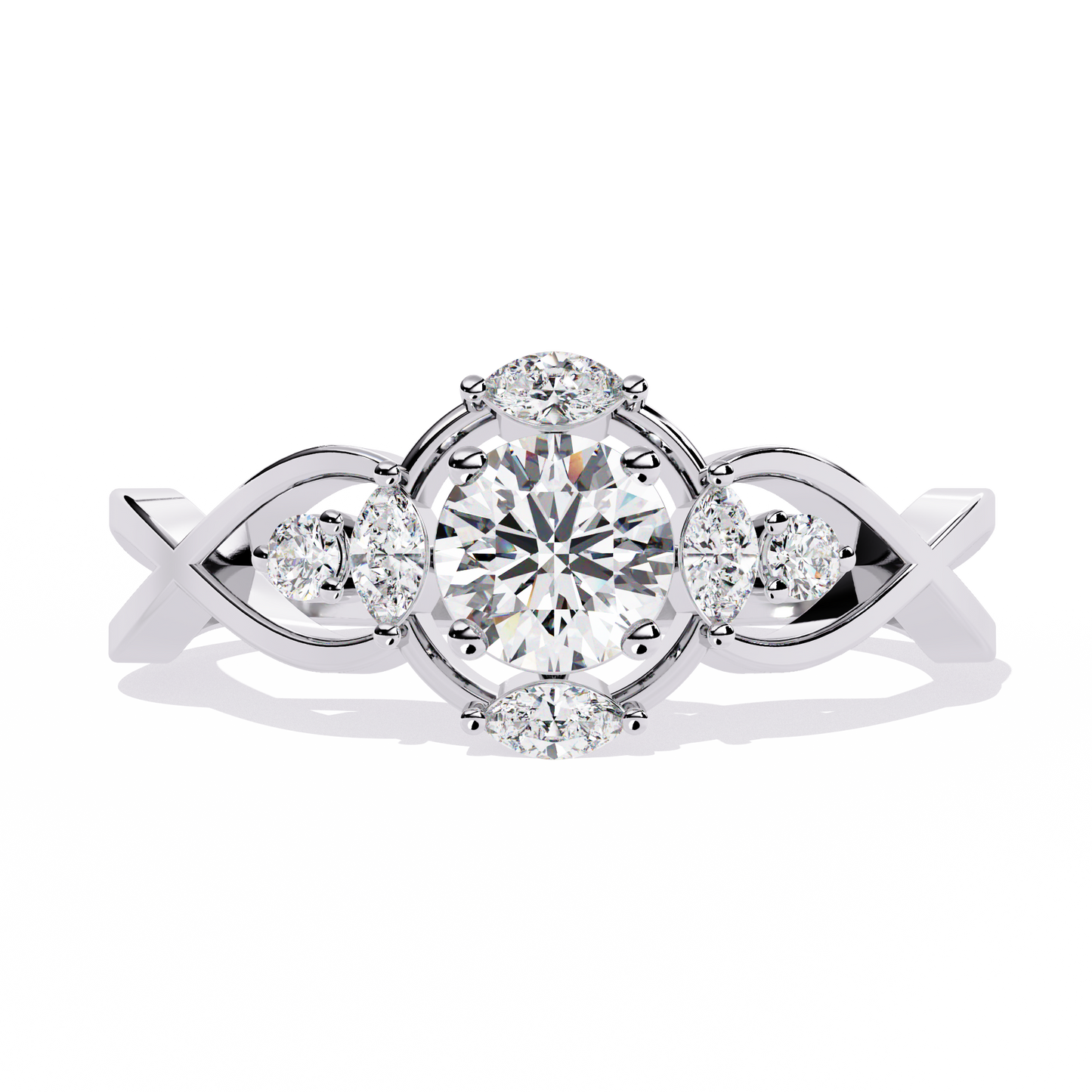 Meghna Ring Lab Grown Diamond