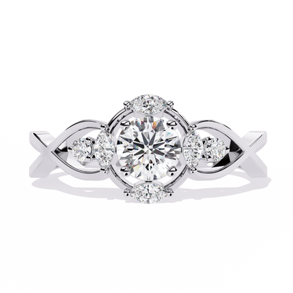 Meghna Ring Lab Grown Diamond