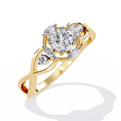 Meghna Ring Lab Grown Diamond