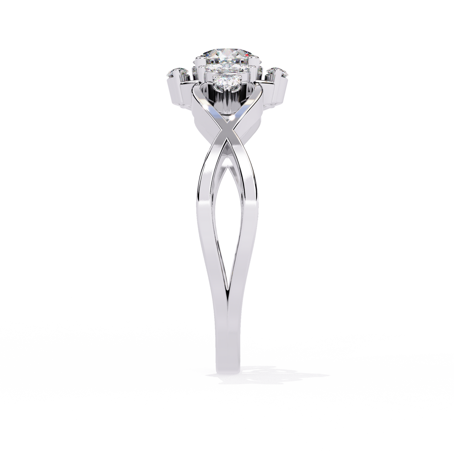 Meghna Ring Lab Grown Diamond