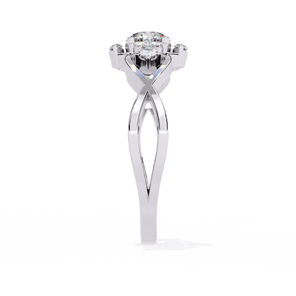 Meghna Ring Lab Grown Diamond