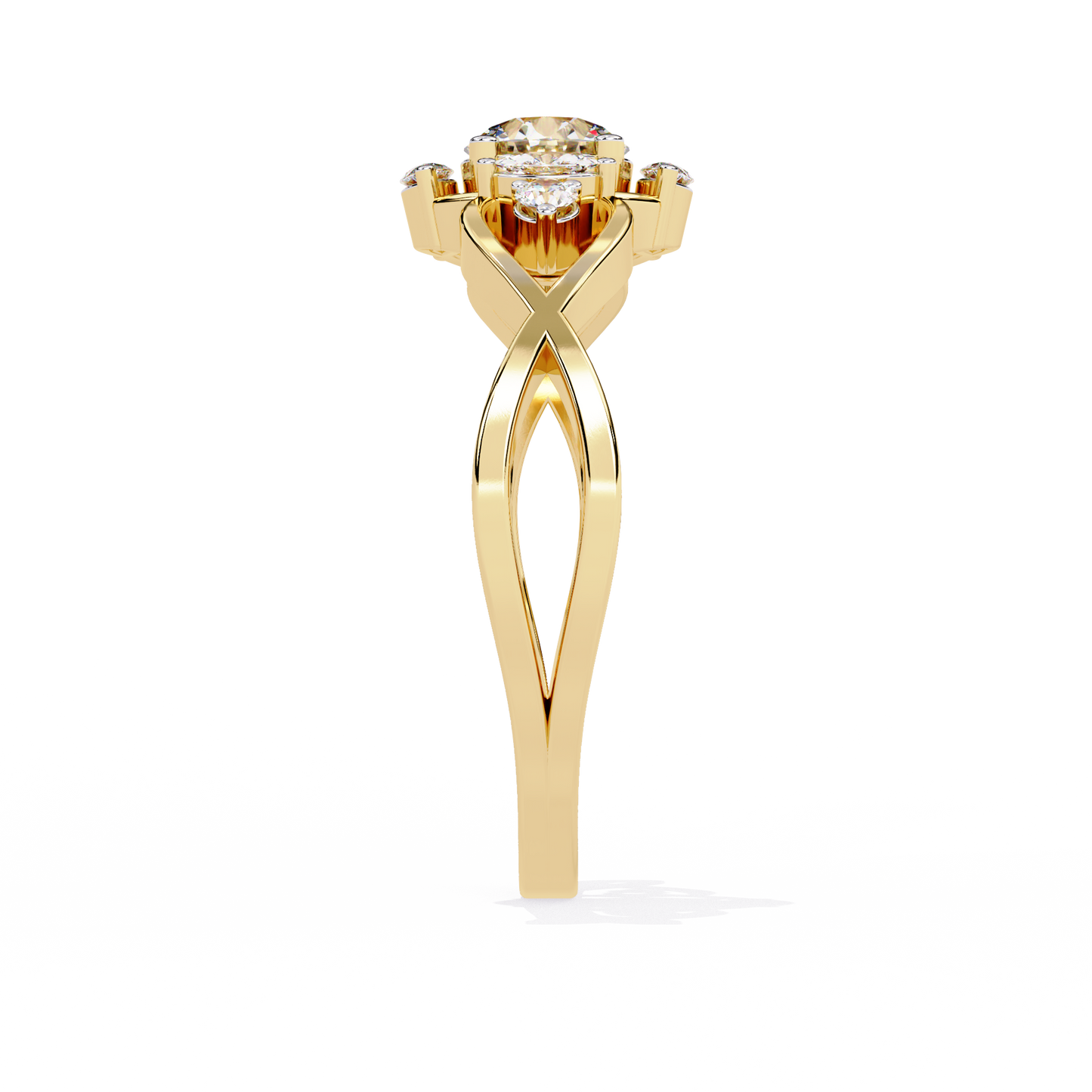 Meghna Ring Lab Grown Diamond