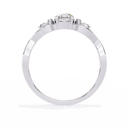 Meghna Ring Lab Grown Diamond