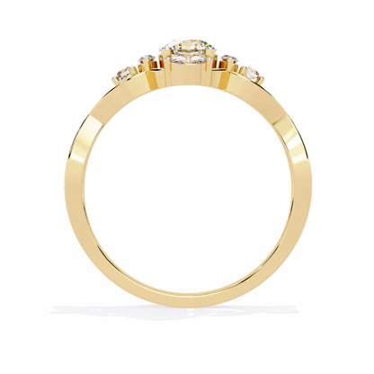 Meghna Ring Lab Grown Diamond