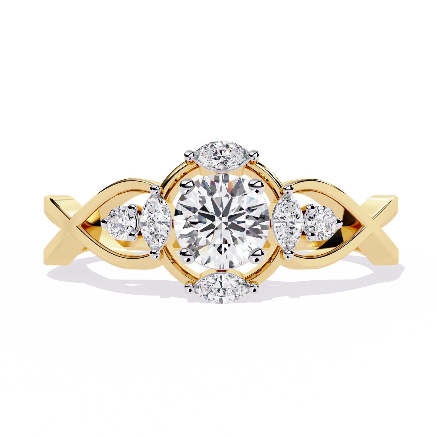 Meghna Ring Lab Grown Diamond