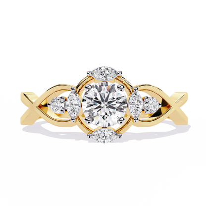 Meghna Ring Lab Grown Diamond