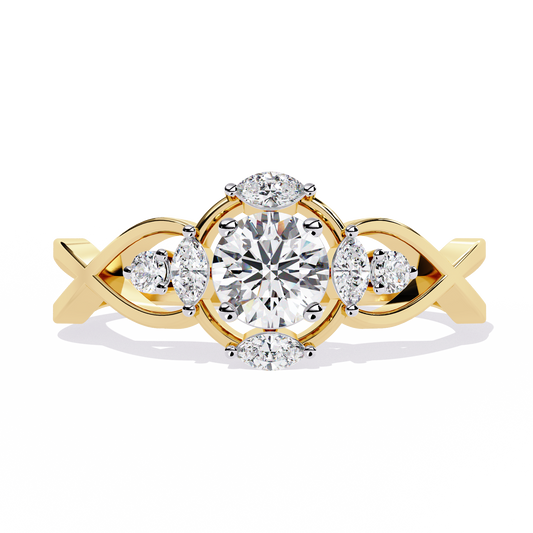 Meghna Ring Lab Grown Diamond