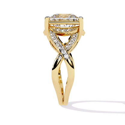 Saumi Ring Lab Grown Diamond