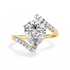 Siaa Pear Solitaire Ring Lab Grown Diamond