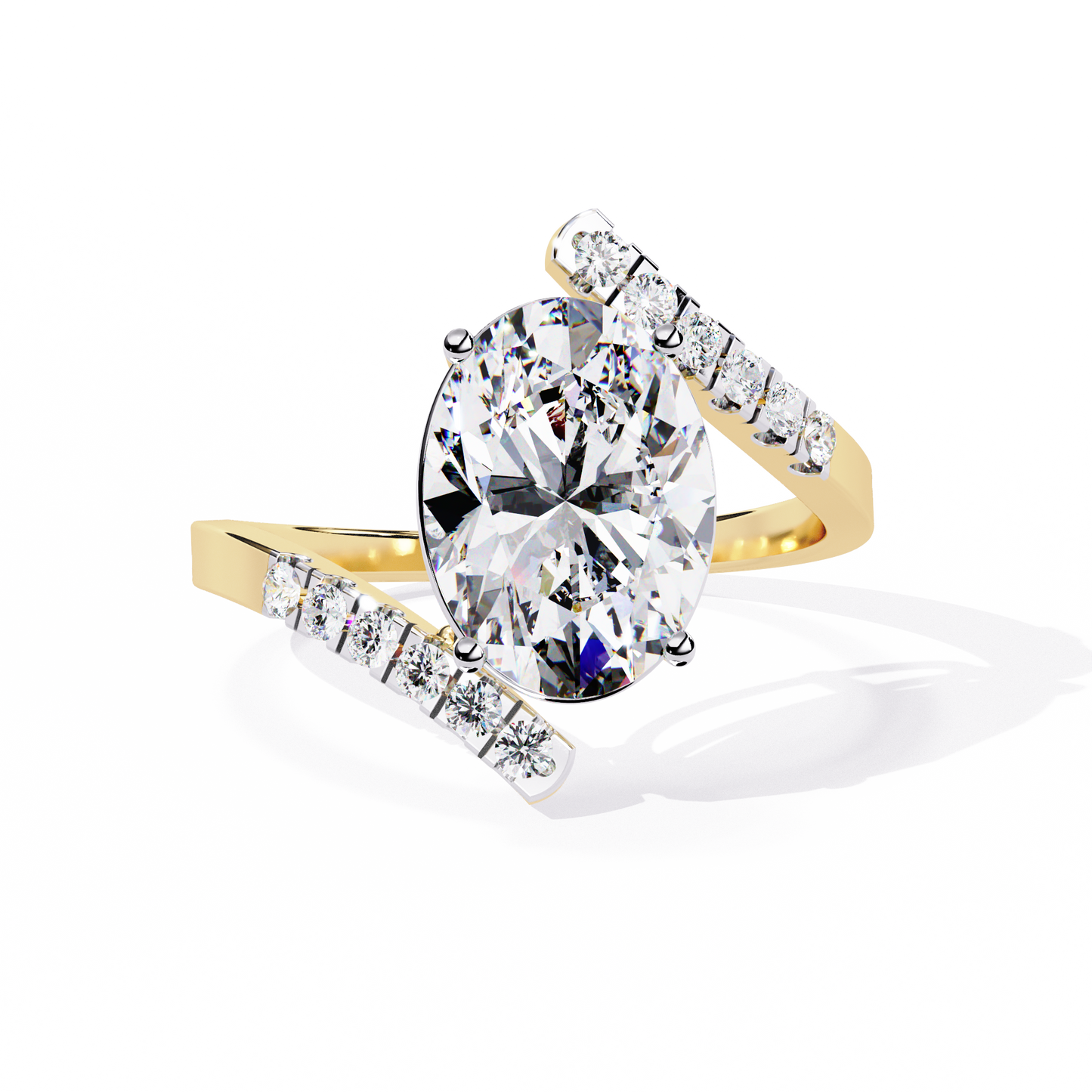 Sira Oval Solitaire Ring Lab Grown Diamond