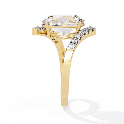 Sira Oval Solitaire Ring Lab Grown Diamond