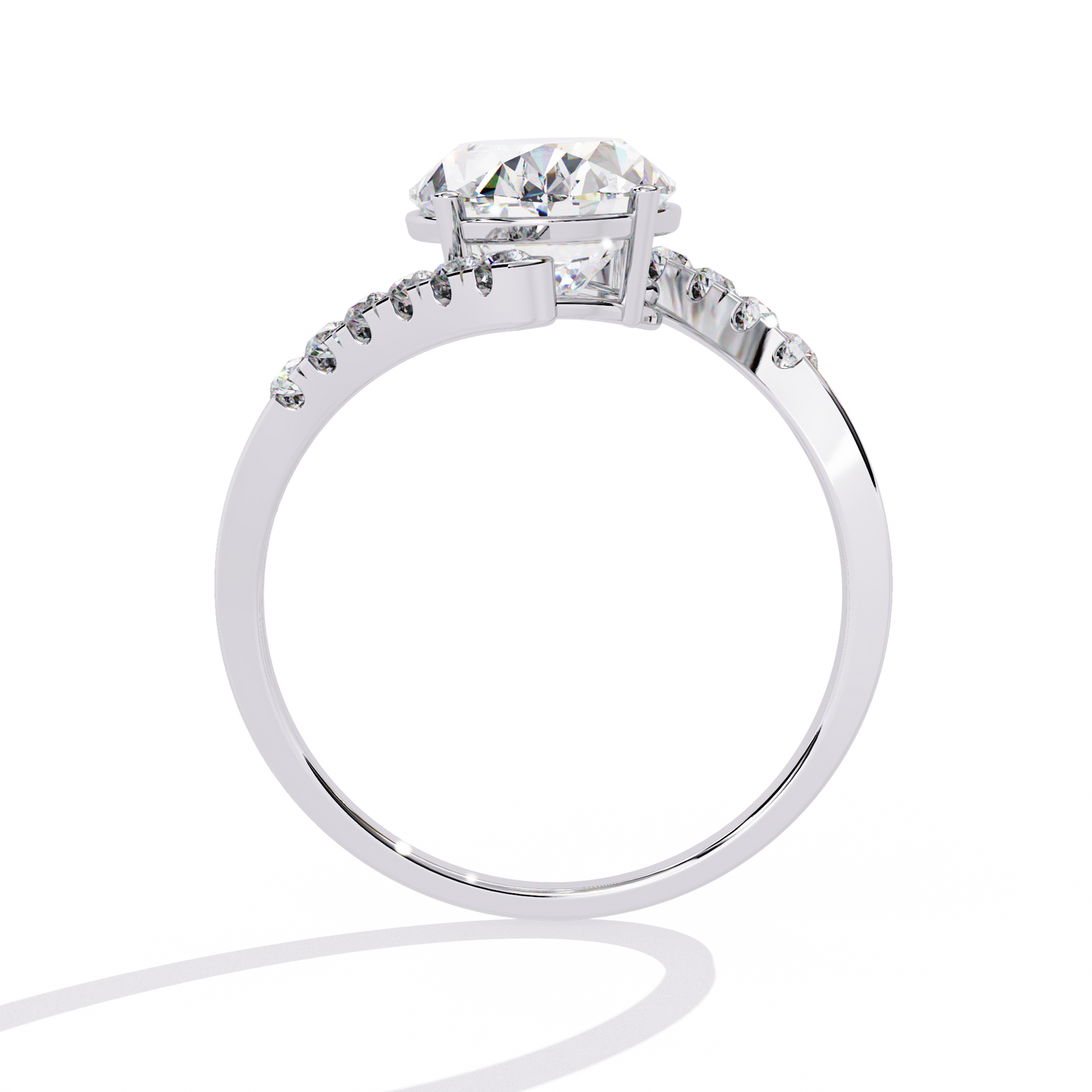Sira Oval Solitaire Ring Lab Grown Diamond