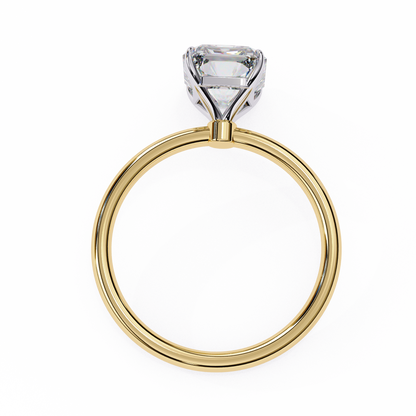 Nayra Radiant Solitaire Ring Lab Grown Diamond