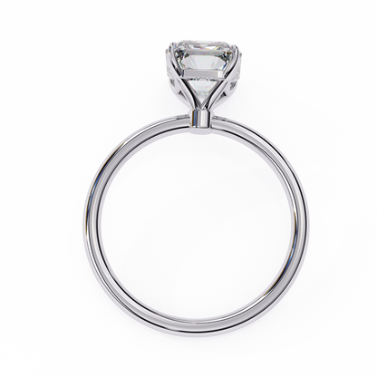 Nayra Radiant Solitaire Ring Lab Grown Diamond