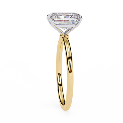 Nayra Radiant Solitaire Ring Lab Grown Diamond