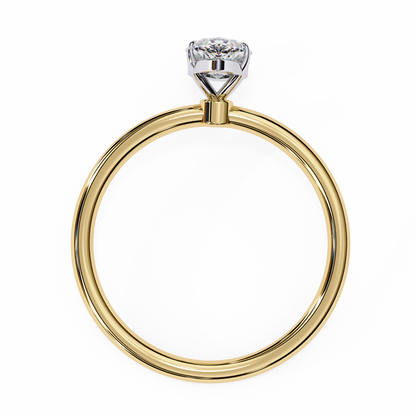 Vanya Marquise Solitaire Ring Lab Grown Diamond