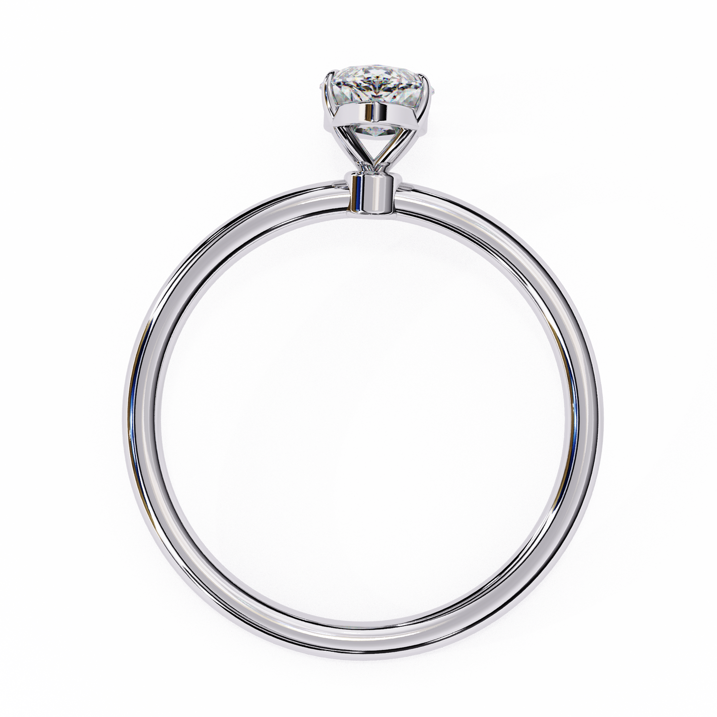 Vanya Marquise Solitaire Ring Lab Grown Diamond