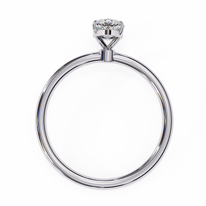 Vanya Marquise Solitaire Ring Lab Grown Diamond