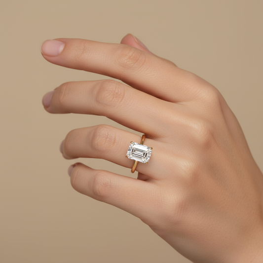 Emerald Medium Solitaire Swaroski