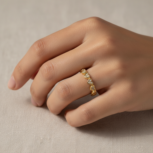 Heart Adjustable Ring