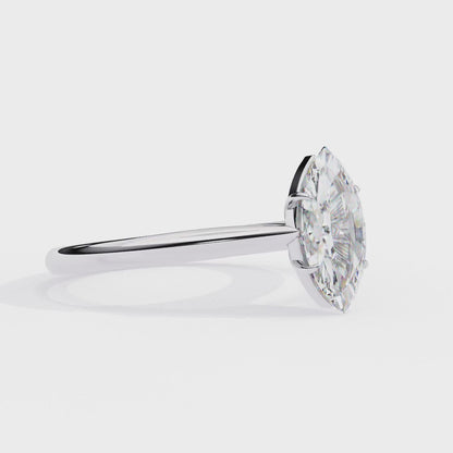 Alaya Marquise Solitaire Ring Lab Grown Diamond