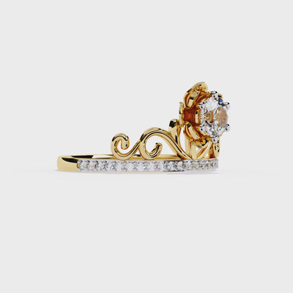 Rosy Ring Lab Grown Diamond