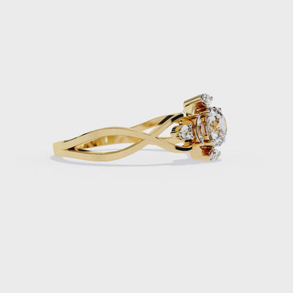 Meghna Ring Lab Grown Diamond