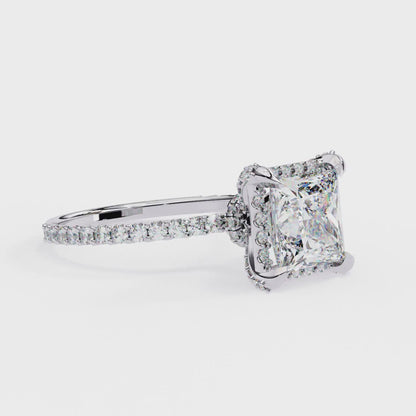 Varia Princess Solitaire Ring Lab Grown Diamond