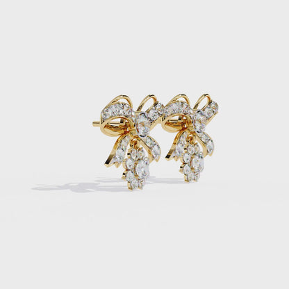 Bow Lab Grown Diamond Studs