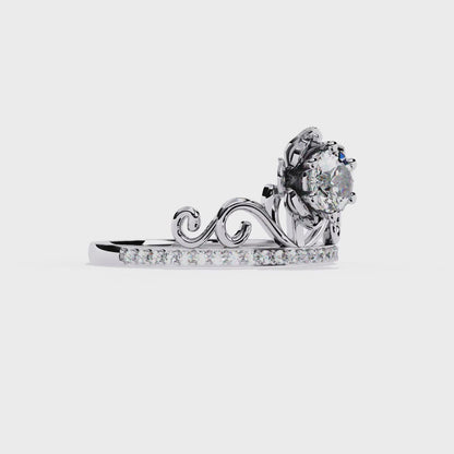 Rosy Ring Lab Grown Diamond