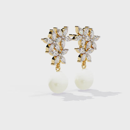 Blossom Lab Grown Diamond Earrings