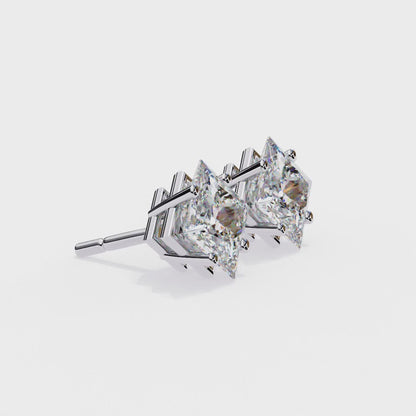 Princess Lab Grown Diamond Stud