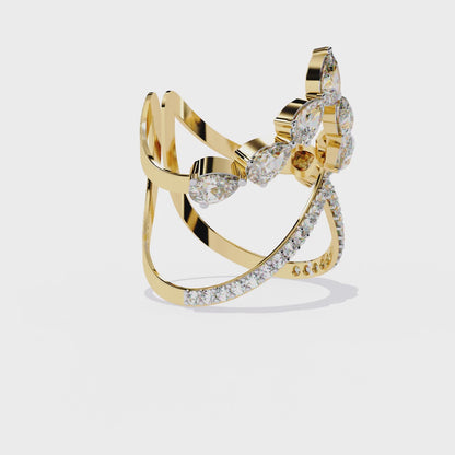 Vaani Ring Lab Grown Diamond
