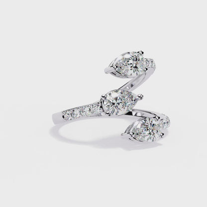 Vayni Ring Lab Grown Diamonds