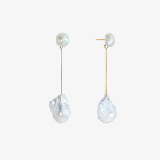 Baroque Pearl Earring